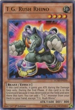 T.G. Rush Rhino [LC5D-EN210] Ultra Rare - Trinity Hobby