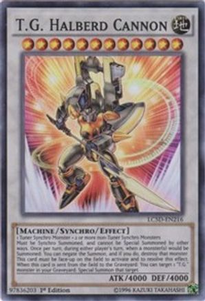 T.G. Halberd Cannon [LC5D-EN216] Super Rare - Trinity Hobby