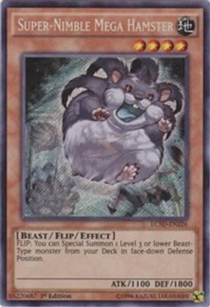 Super-Nimble Mega Hamster [LC5D-EN226] Secret Rare - Trinity Hobby