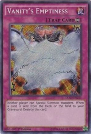 Vanity's Emptiness [LC5D-EN253] Secret Rare - Trinity Hobby