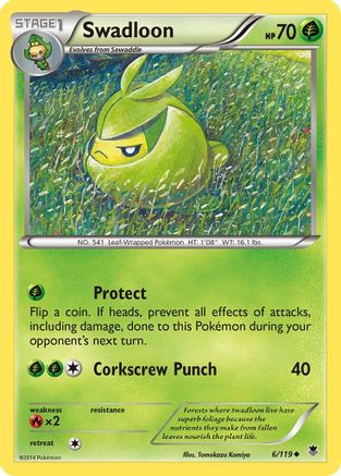 Swadloon (6/119) [XY: Phantom Forces] - Trinity Hobby