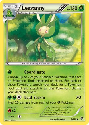 Leavanny (7/119) [XY: Phantom Forces] - Trinity Hobby