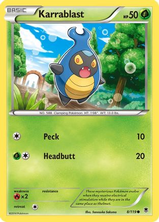 Karrablast (8/119) [XY: Phantom Forces] - Trinity Hobby