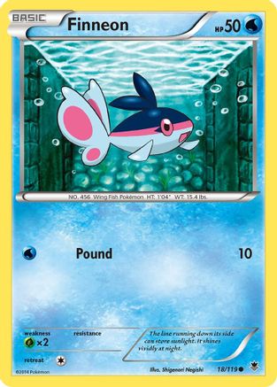 Finneon (18/119) [XY: Phantom Forces] - Trinity Hobby