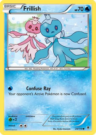 Frillish (20/119) [XY: Phantom Forces] - Trinity Hobby