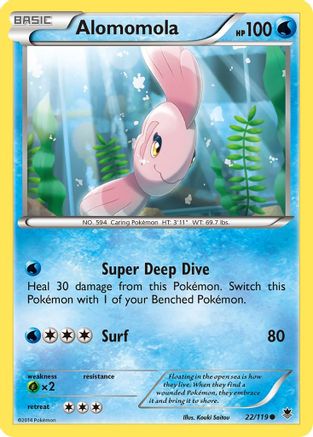 Alomomola (22/119) [XY: Phantom Forces] - Trinity Hobby