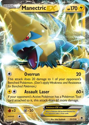 Manectric EX (23/119) [XY: Phantom Forces] - Trinity Hobby