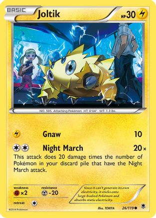 Joltik (26/119) [XY: Phantom Forces] - Trinity Hobby