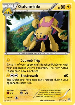 Galvantula (27/119) [XY: Phantom Forces] - Trinity Hobby