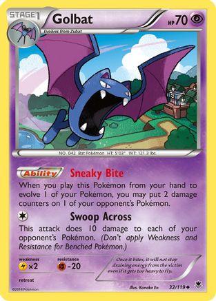 Golbat (32/119) [XY: Phantom Forces] - Trinity Hobby