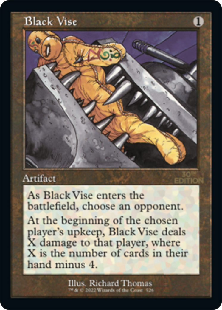 Black Vise (Retro) [30th Anniversary Edition] - Trinity Hobby