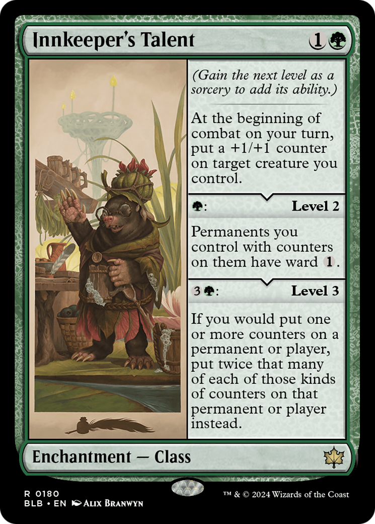 Innkeeper's Talent [Bloomburrow] - Trinity Hobby