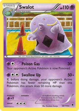 Swalot (38/119) [XY: Phantom Forces] - Trinity Hobby