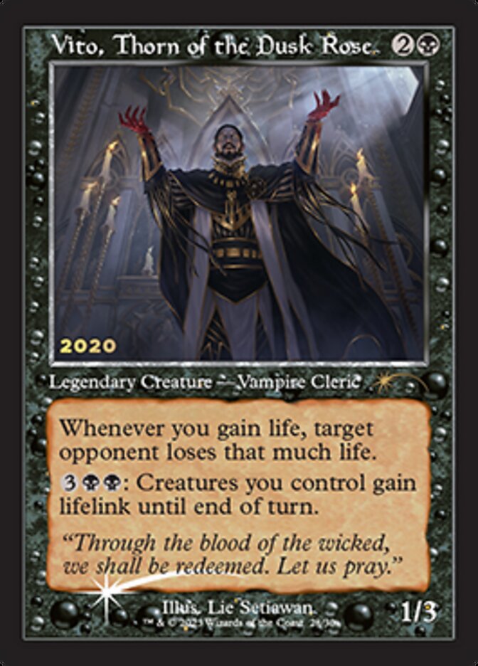 Vito, Thorn of the Dusk Rose [30th Anniversary Promos] - Trinity Hobby