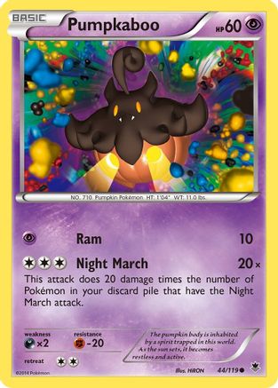 Pumpkaboo (44/119) [XY: Phantom Forces] - Trinity Hobby