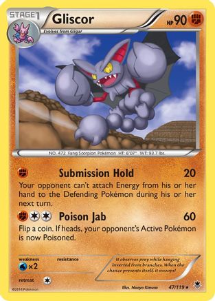 Gliscor (47/119) [XY: Phantom Forces] - Trinity Hobby