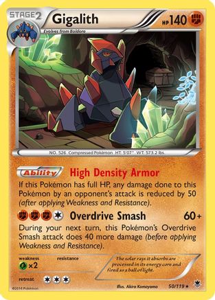Gigalith (50/119) [XY: Phantom Forces] - Trinity Hobby