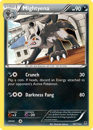 Mightyena (54/119) [XY: Phantom Forces] - Trinity Hobby