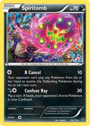 Spiritomb (55/119) [XY: Phantom Forces] - Trinity Hobby