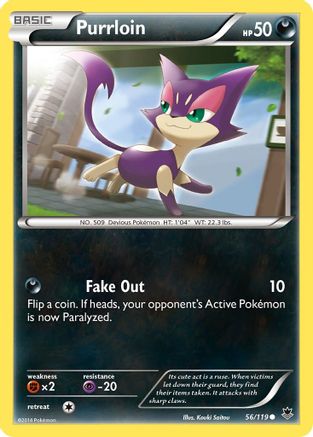 Purrloin (56/119) [XY: Phantom Forces] - Trinity Hobby