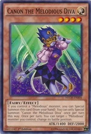 Canon the Melodious Diva [NECH-EN004] Common - Trinity Hobby