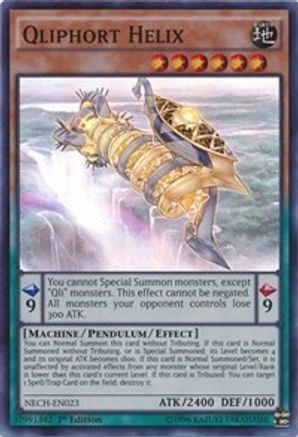 Qliphort Helix [NECH-EN023] Super Rare - Trinity Hobby