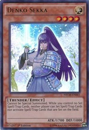 Denko Sekka [NECH-EN041] Ultra Rare - Trinity Hobby