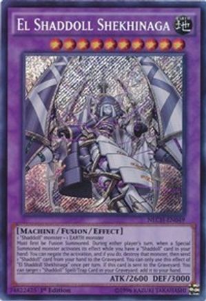 El Shaddoll Shekhinaga [NECH-EN049] Secret Rare - Trinity Hobby