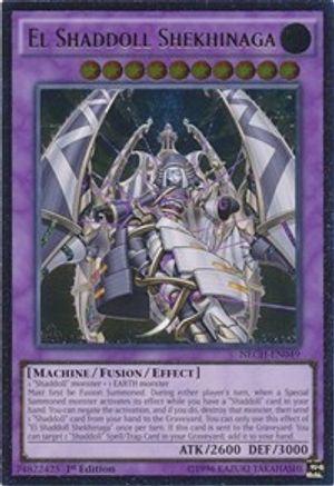 El Shaddoll Shekhinaga [NECH-EN049] Ultimate Rare - Trinity Hobby
