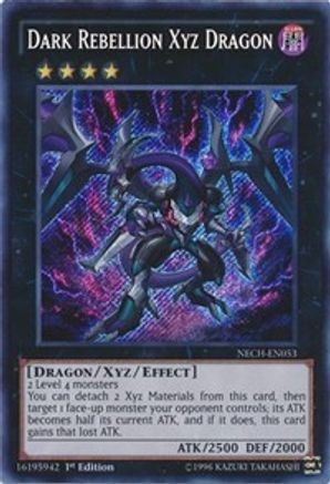 Dark Rebellion Xyz Dragon [NECH-EN053] Secret Rare - Trinity Hobby