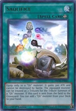 Saqlifice [NECH-EN061] Ultra Rare - Trinity Hobby