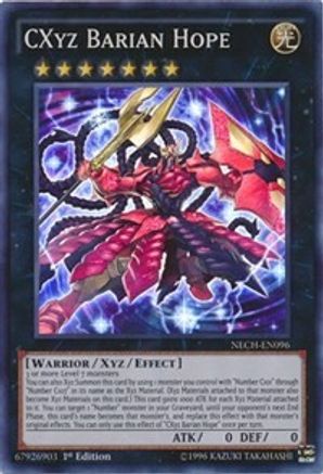 CXyz Barian Hope [NECH-EN096] Super Rare - Trinity Hobby
