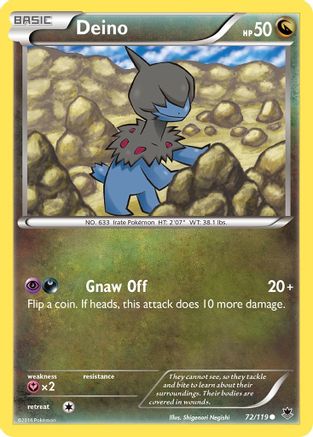 Deino (72/119) [XY: Phantom Forces] - Trinity Hobby