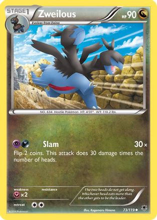 Zweilous (73/119) [XY: Phantom Forces] - Trinity Hobby
