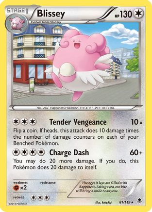 Blissey (81/119) [XY: Phantom Forces] - Trinity Hobby