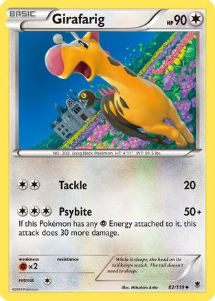 Girafarig (82/119) [XY: Phantom Forces] - Trinity Hobby