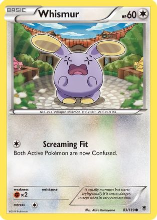 Whismur (83/119) [XY: Phantom Forces] - Trinity Hobby