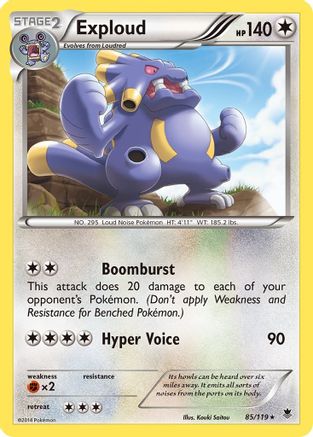 Exploud (85/119) [XY: Phantom Forces] - Trinity Hobby