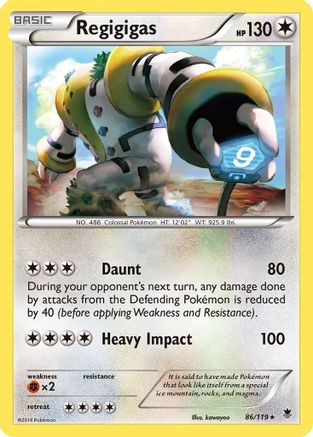 Regigigas (86/119) [XY: Phantom Forces] - Trinity Hobby