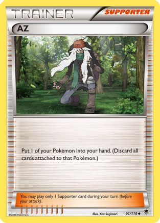 AZ (91/119) [XY: Phantom Forces] - Trinity Hobby