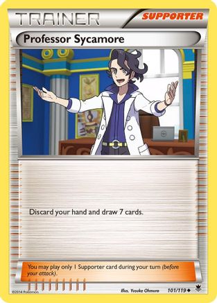 Professor Sycamore (101/119) [XY: Phantom Forces] - Trinity Hobby