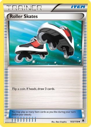 Roller Skates (103/119) [XY: Phantom Forces] - Trinity Hobby