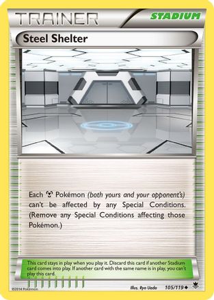 Steel Shelter (105/119) [XY: Phantom Forces] - Trinity Hobby