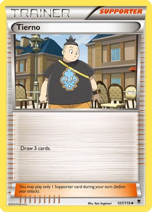 Tierno (107/119) [XY: Phantom Forces] - Trinity Hobby