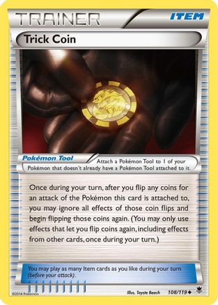 Trick Coin (108/119) [XY: Phantom Forces] - Trinity Hobby