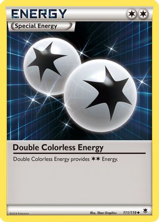Double Colorless Energy (111/119) [XY: Phantom Forces] - Trinity Hobby