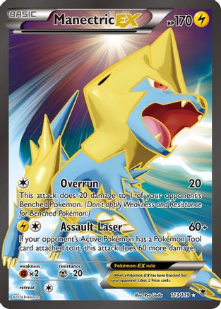 Manectric EX (113/119) [XY: Phantom Forces] - Trinity Hobby
