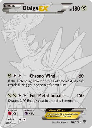 Dialga EX (122/119) [XY: Phantom Forces] - Trinity Hobby