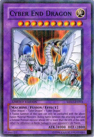 Cyber End Dragon [MF02-EN003] Parallel Rare - Trinity Hobby