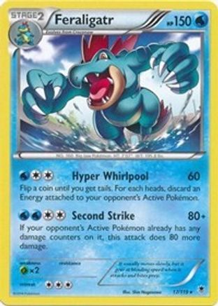 Feraligatr (17/119) (Theme Deck Exclusive) [XY: Phantom Forces] - Trinity Hobby